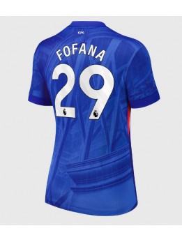 Billige Chelsea Wesley Fofana #29 Hjemmedrakt Dame 2025-26 Kortermet